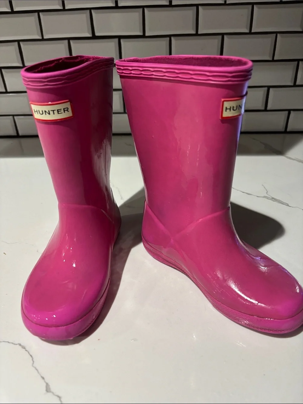 Hunter Kids First Classic Rain Boots, VERY GOOD CONDITION Sz 10